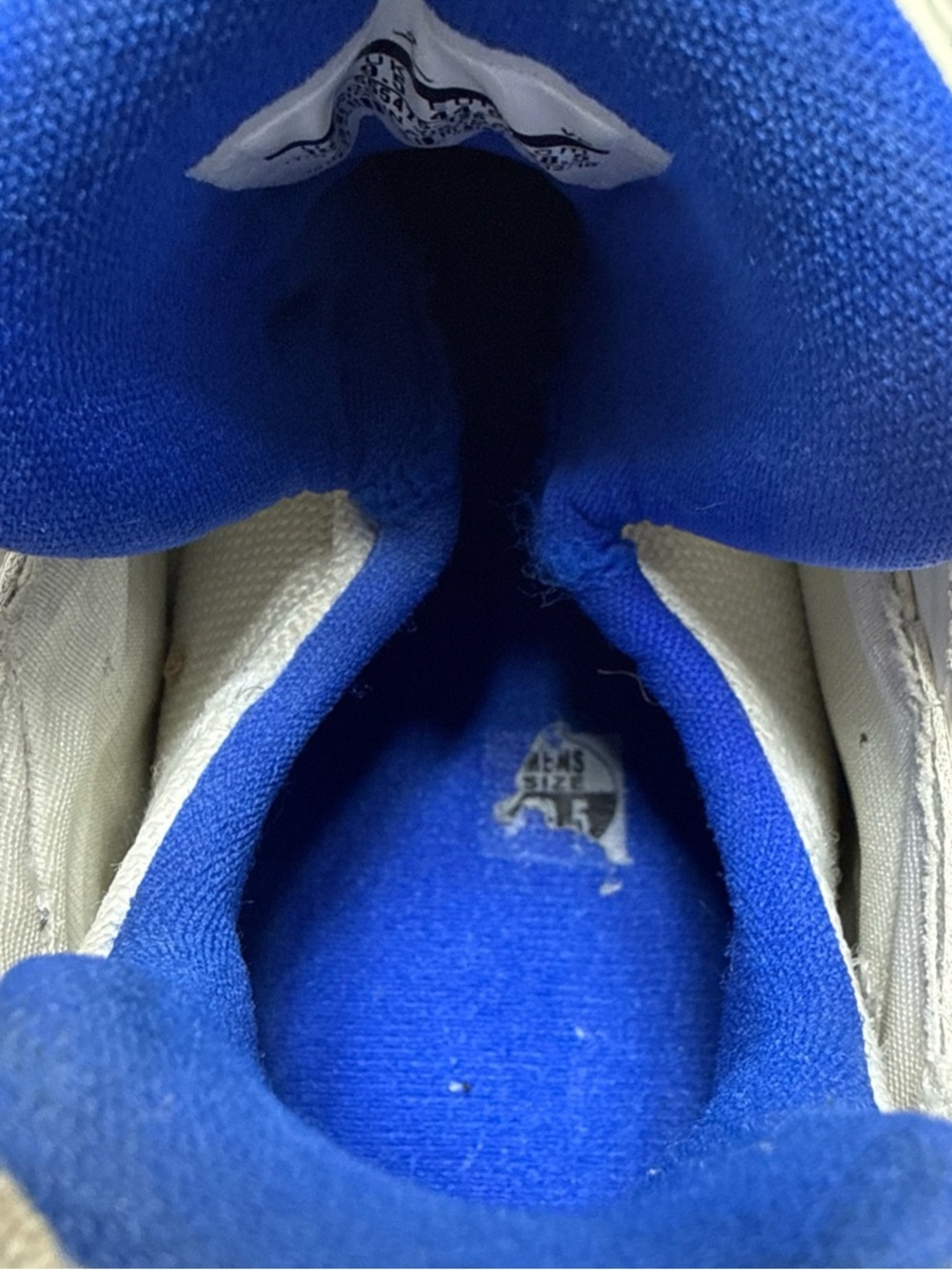 Nike Air Jordan Fight Club 91 555475-125 Men’s White/Blue Basketball Sneakers. - Picture 13 of 16